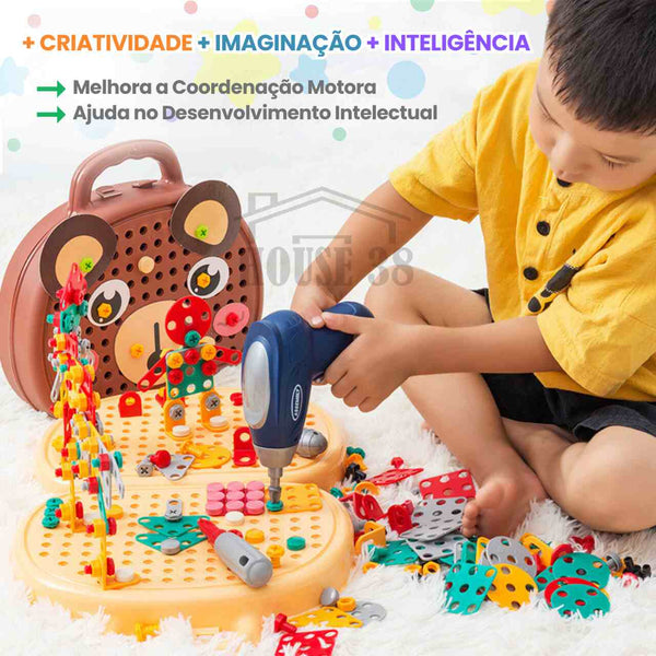 Maleta Urso Oficina Divertida