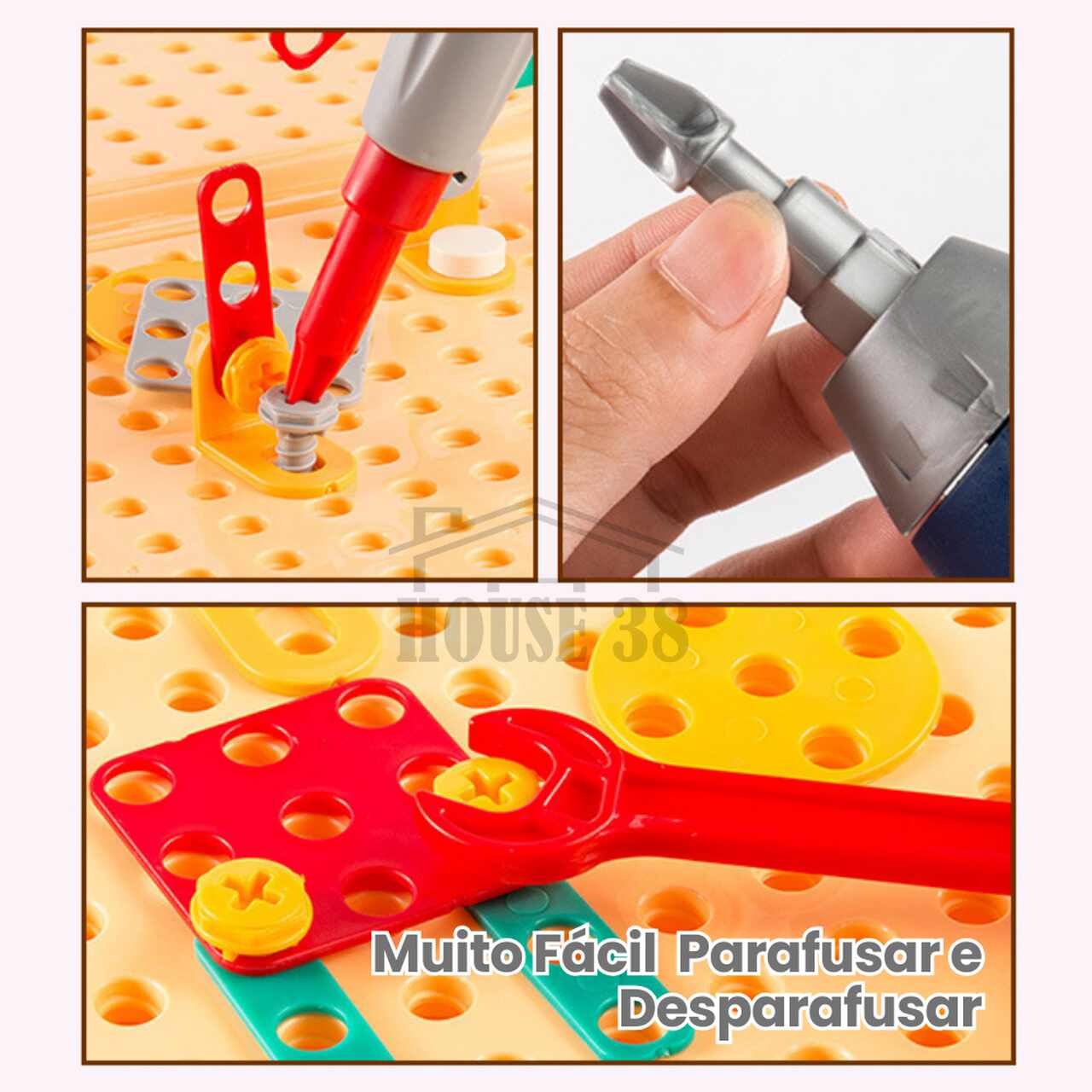 Maleta Urso Oficina Divertida