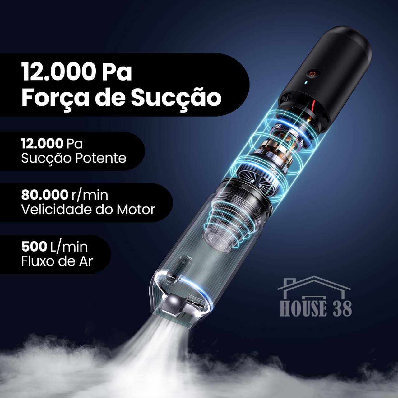 Vaccun Aspirador Portátil