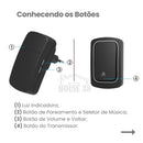 Campainha Fácil Instalação sem Fio