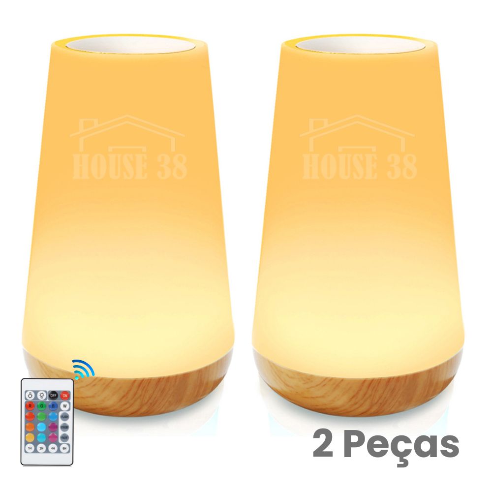 Abajur Multicolor Touch