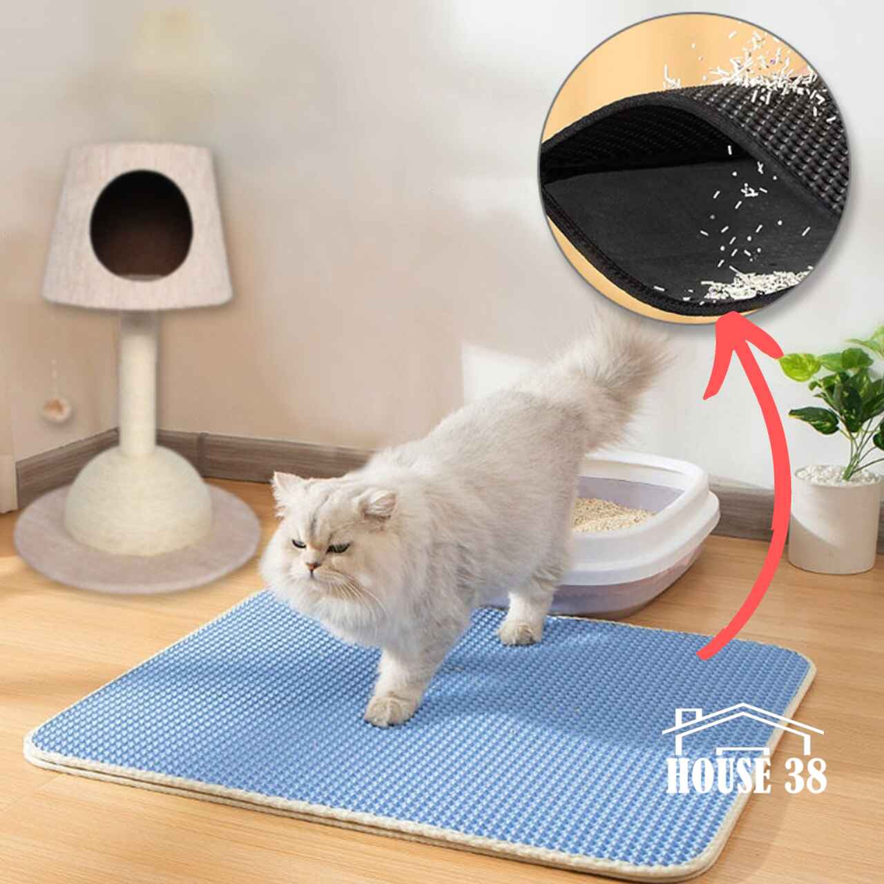 CatsFloor Tapete Impermeável