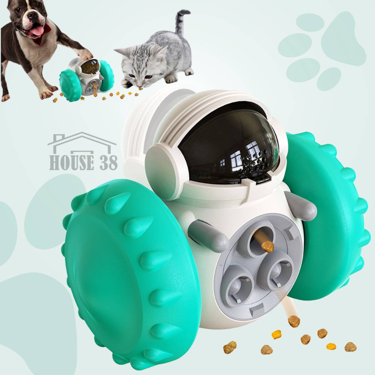 Robozinho Interativo para Petiscos