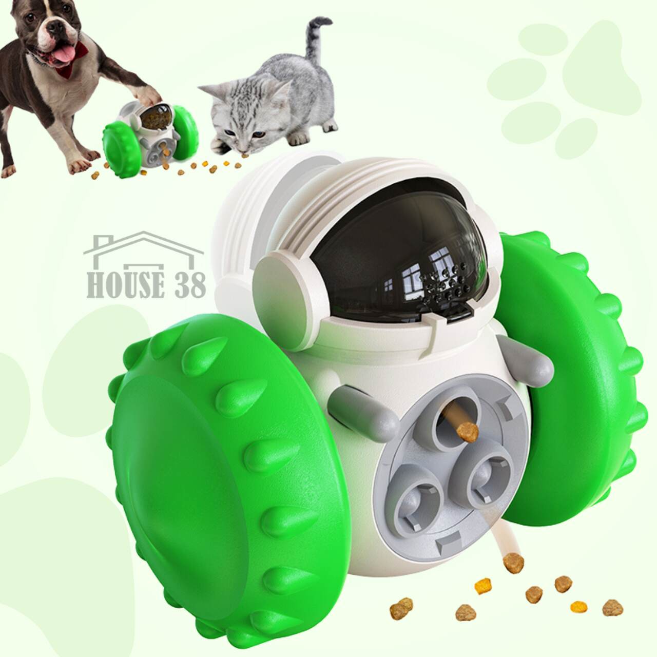 Robozinho Interativo para Petiscos