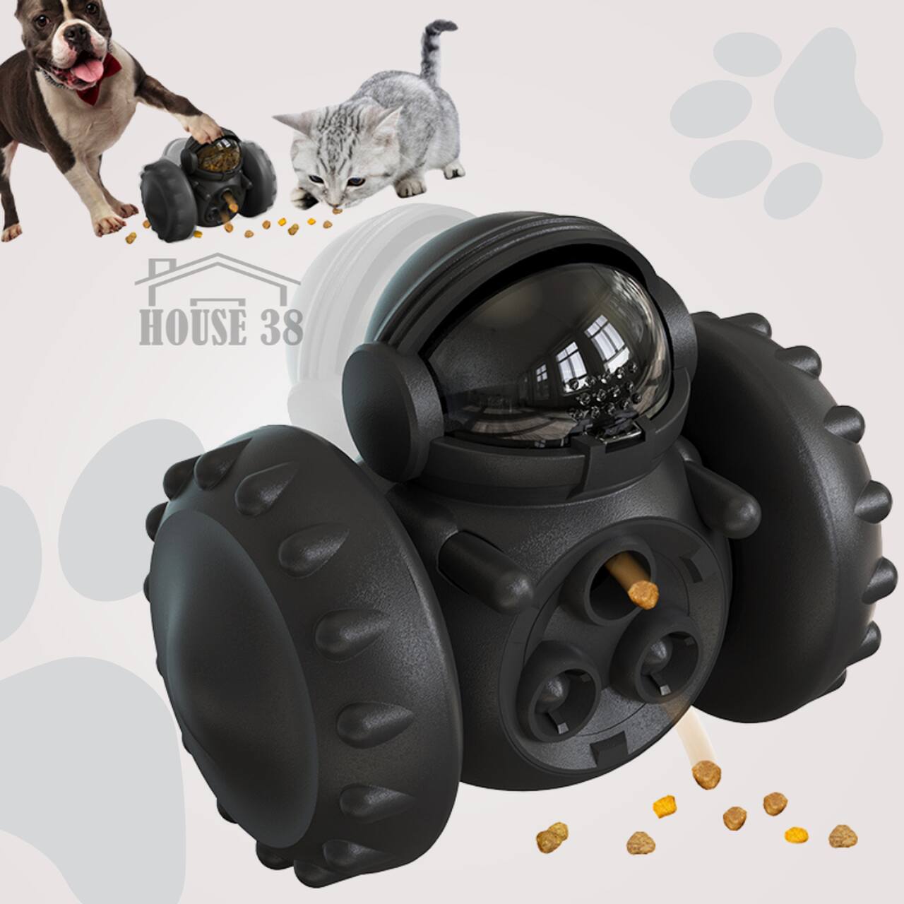 Robozinho Interativo para Petiscos